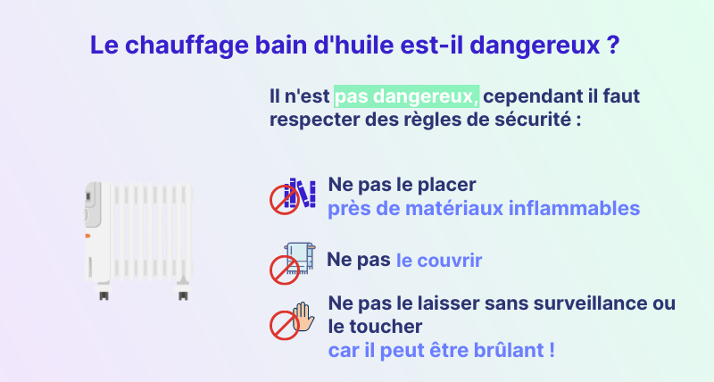 Infographie : Est-ce que le chauffage bain est dangereux
