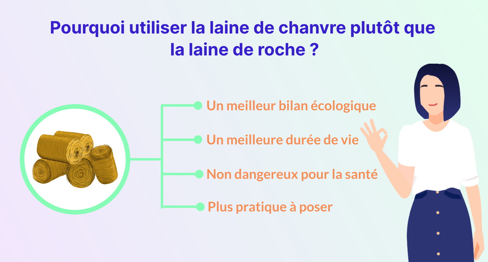 pourquoi utiliser la laine de chanvre plutôt que la laine de roche
